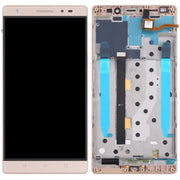 OEM LCD Screen For Lenovo Phab2 Plus PB2-670N PB2-670M PB2-670Y Digitizer Full Assembly with Frame (Gold)
