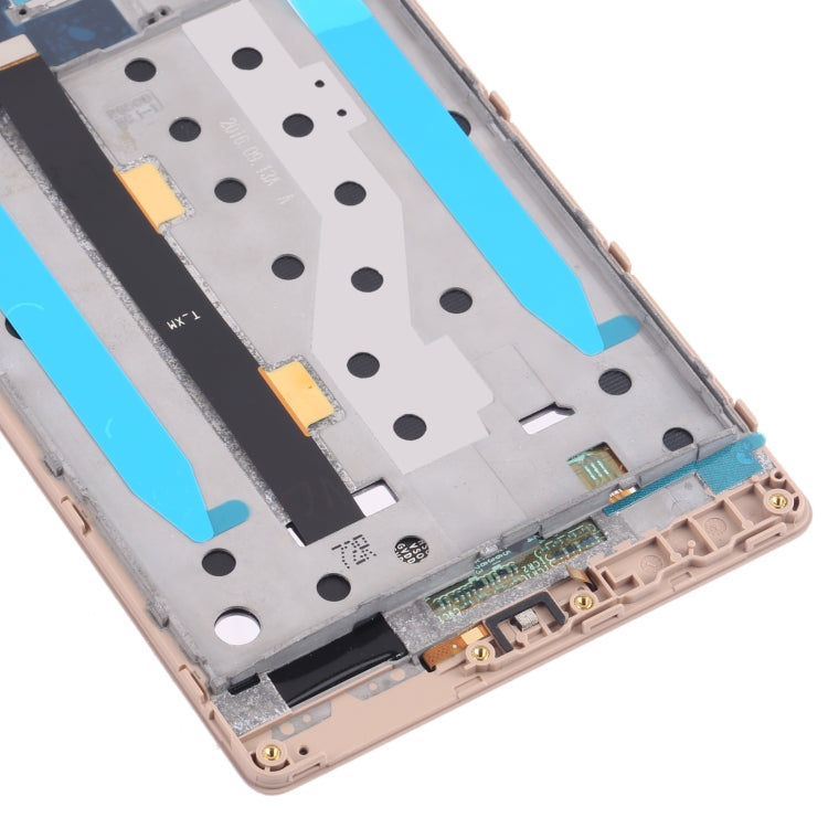 OEM LCD Screen For Lenovo Phab2 Plus PB2-670N PB2-670M PB2-670Y Digitizer Full Assembly with Frame (Gold)
