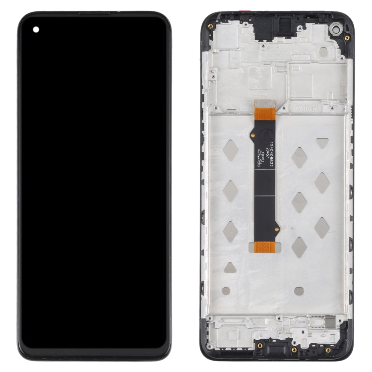 OEM LCD Screen for Lenovo K12 Pro 2020 XT2091-8 Digitizer Full Assembly with Frame (Black)