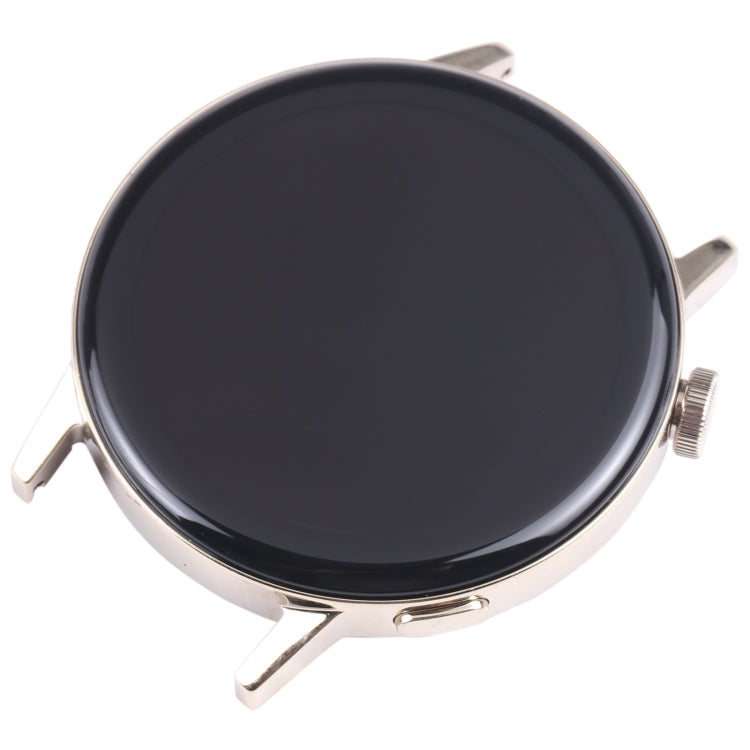 For Huawei Watch GT 3 42mm MIL-B19 Original LCD Screen and Digitizer Full Assembly With Frame (Gold)