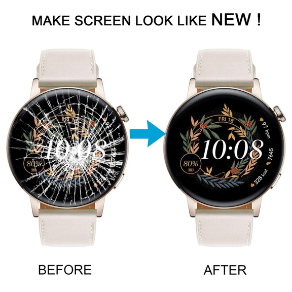 For Huawei Watch GT 3 42mm MIL-B19 Original LCD Screen and Digitizer Full Assembly With Frame (Gold)