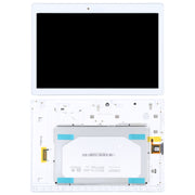 OEM LCD Screen for Lenovo Tab 2 A10-30 YT3-X30 Digitizer Full Assembly with Frame (White)