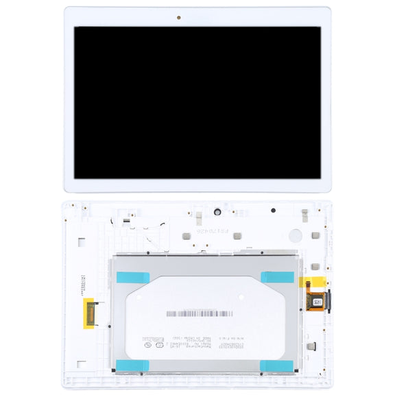 OEM LCD Screen for Lenovo Tab 2 A10-30 YT3-X30 Digitizer Full Assembly with Frame (White)