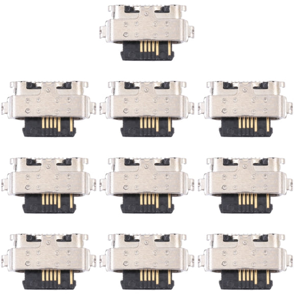 For Alcatel 3X 2020/2019 5061A 10pcs Charging Port Connector