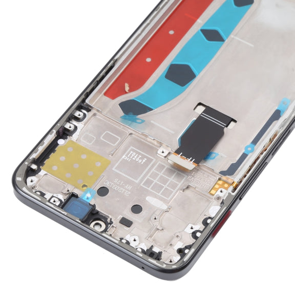 Original LCD Screen for Honor X8 Digitizer Full Assembly with Frame(Black)