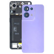 For OPPO Reno8 Original Battery Back Cover with Camera Lens Cover(Purple) - Back Cover by PMC TechLife | Online Shopping South Africa | PMC TechLife