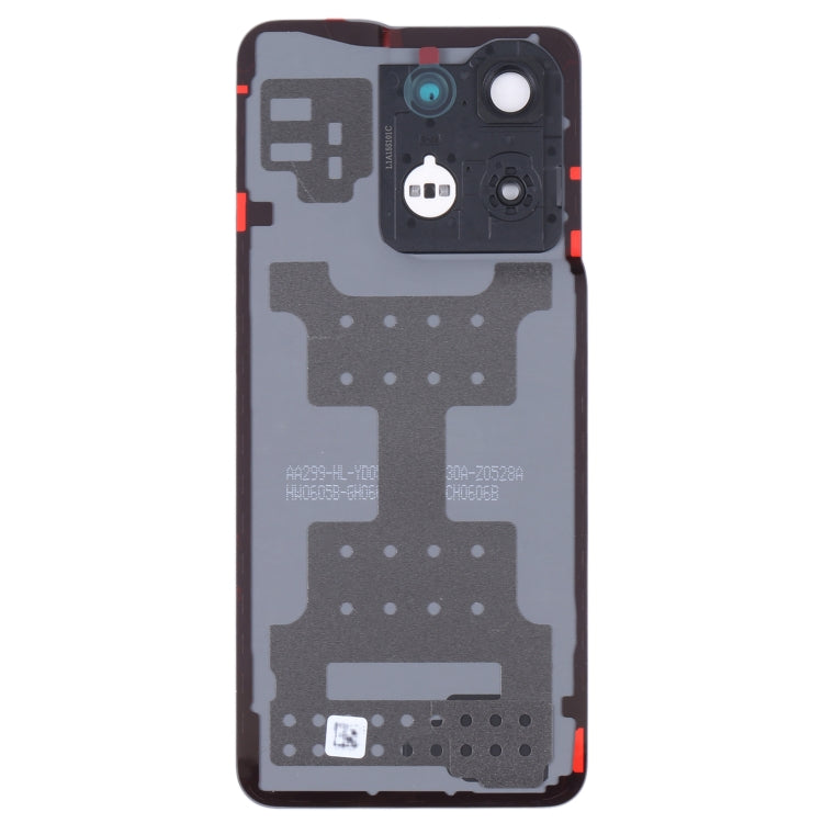 For OPPO Reno8 Original Battery Back Cover with Camera Lens Cover(Purple)