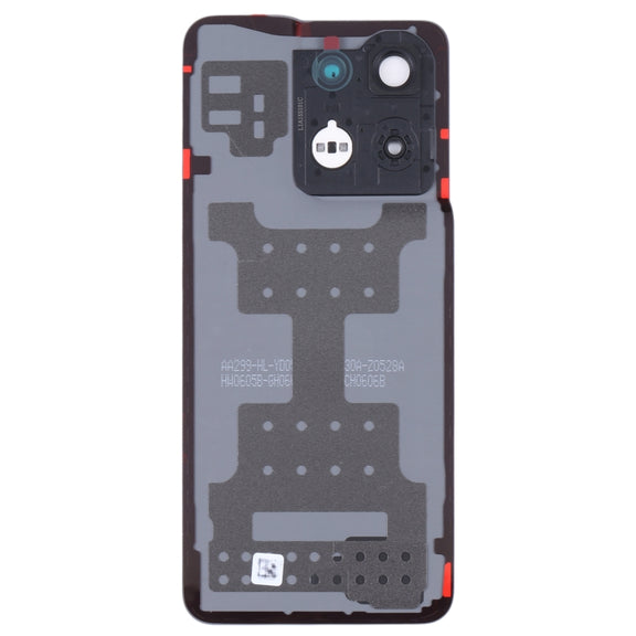 For OPPO Reno8 Original Battery Back Cover with Camera Lens Cover(Purple)