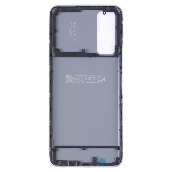 For vivo Y53s 5G Battery Back Cover with Middle Frame (Silver)