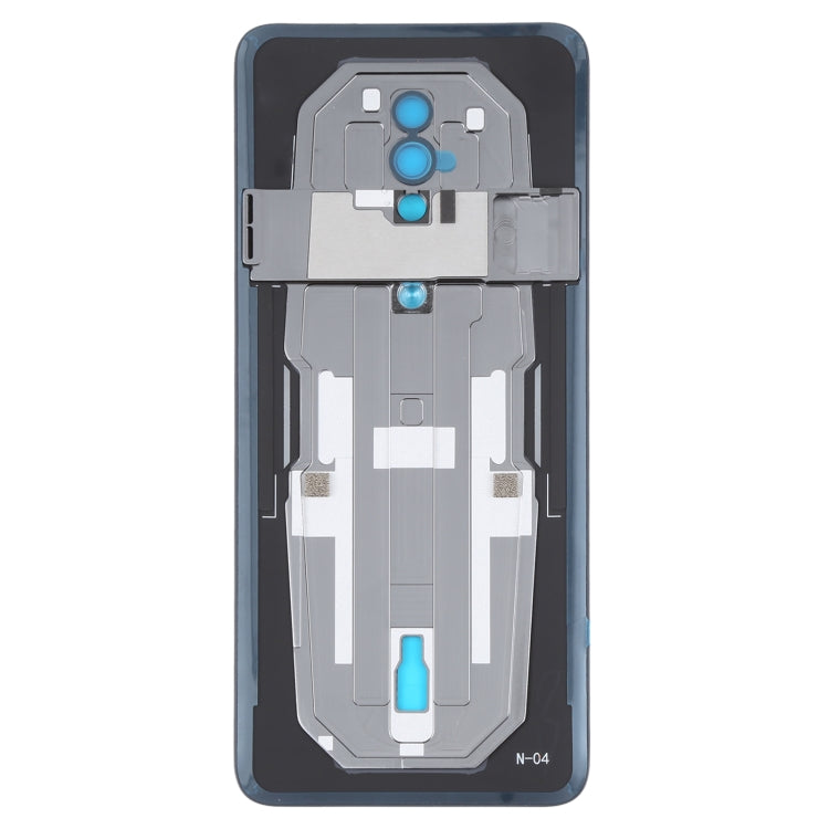Battery Glass Back Cover for ZTE Nubia Red Magic 6 Pro NX669J-P(Grey)