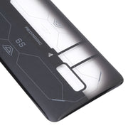 Battery Glass Back Cover for ZTE Nubia Red Magic 6S(Transparent Black)