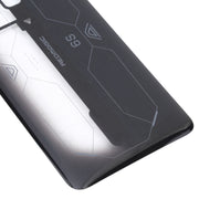 Battery Glass Back Cover for ZTE Nubia Red Magic 6S(Transparent Black)