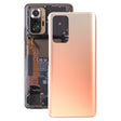 Glass Battery Back Cover for Xiaomi Redmi Note 10 Pro/Redmi Note 10 Pro Max/Redmi Note 10 Pro India(Gold) - Back Cover by PMC TechLife | Online Shopping South Africa | PMC TechLife