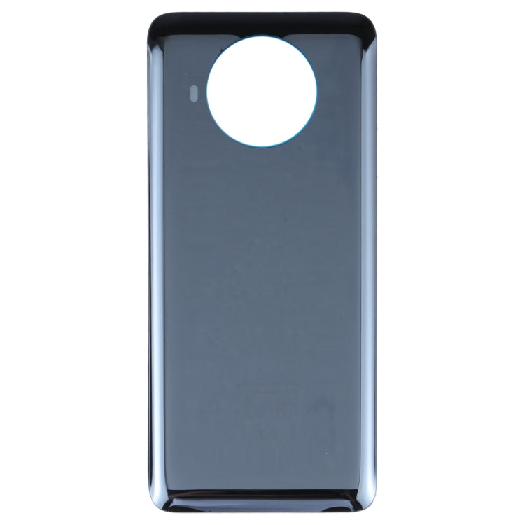 Glass Battery Back Cover for Xiaomi Redmi Note 9 Pro 5G/Mi 10T Lite 5G(Black)
