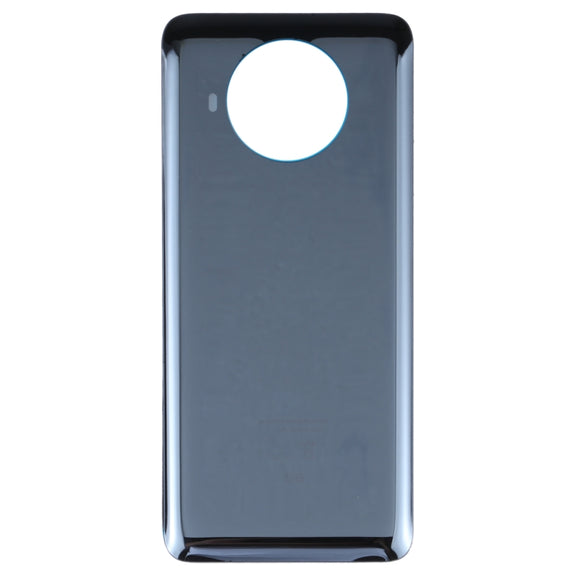 Glass Battery Back Cover for Xiaomi Redmi Note 9 Pro 5G/Mi 10T Lite 5G(Black)