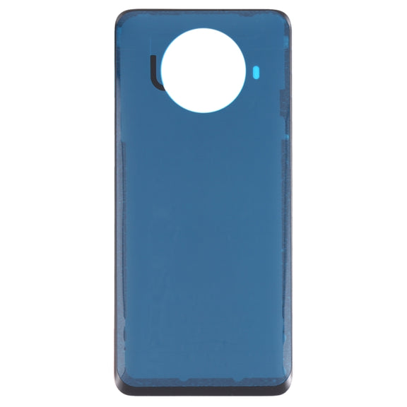 Glass Battery Back Cover for Xiaomi Redmi Note 9 Pro 5G/Mi 10T Lite 5G(Black)