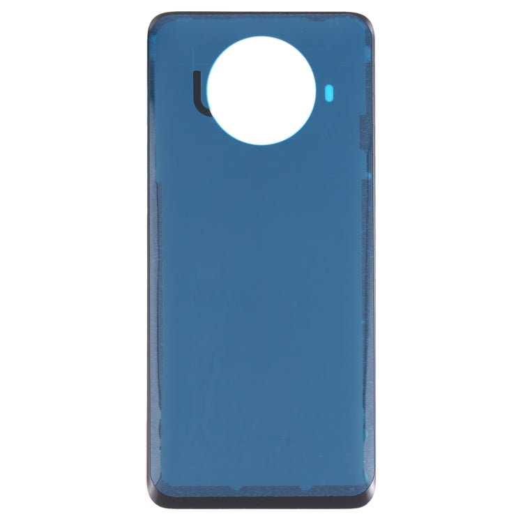 Glass Battery Back Cover for Xiaomi Redmi Note 9 Pro 5G/Mi 10T Lite 5G(Lake Blue)