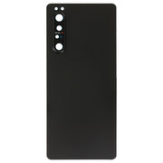 Original Battery Back Cover with Camera Lens Cover for Sony Xperia 1 II(Black)