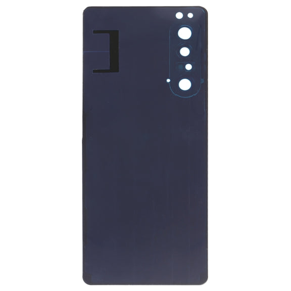 Original Battery Back Cover with Camera Lens Cover for Sony Xperia 1 II(Black)