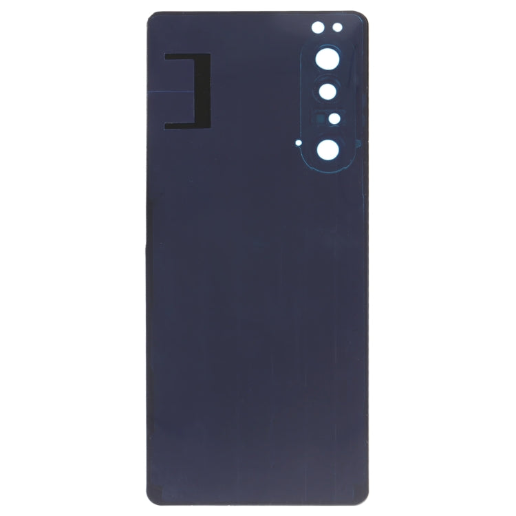 Original Battery Back Cover with Camera Lens Cover for Sony Xperia 1 II(Black)