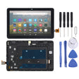 OEM LCD Screen For Amazon Kindle Fire HD 8 Plus/HD 8 2020/Kids 10th gen Digitizer Full Assembly with Frame (Black) - free shipping - PMC TechLife - Order now!