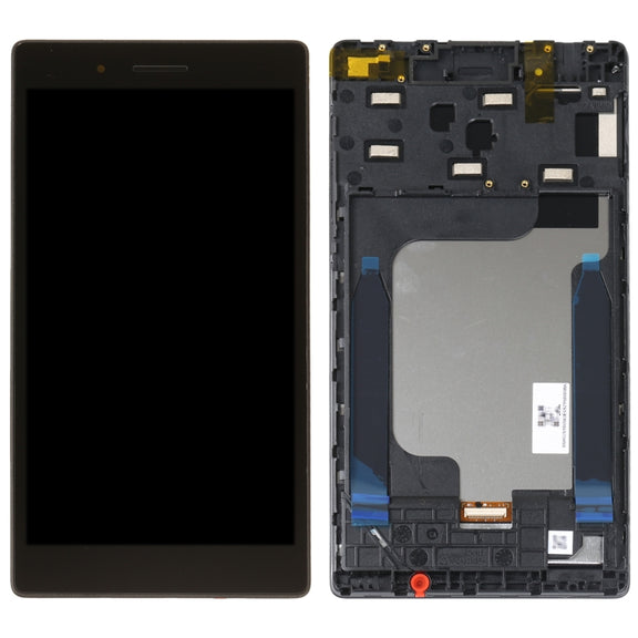 Original LCD Screen For Lenovo Tab 7 Essential TB-7304X TB-7304F TB-7304i TB-7304 Digitizer Full Assembly with Frame (Black)