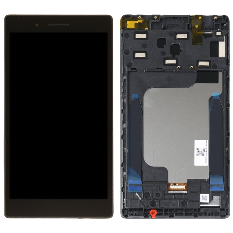 Original LCD Screen For Lenovo Tab 7 Essential TB-7304X TB-7304F TB-7304i TB-7304 Digitizer Full Assembly with Frame (Black)