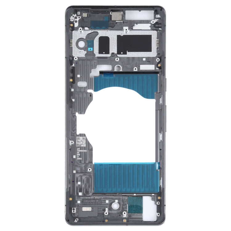 For Google Pixel 7 Front Housing LCD Frame Bezel Plate(Black)