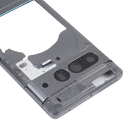 For Google Pixel 7 Front Housing LCD Frame Bezel Plate(Black)