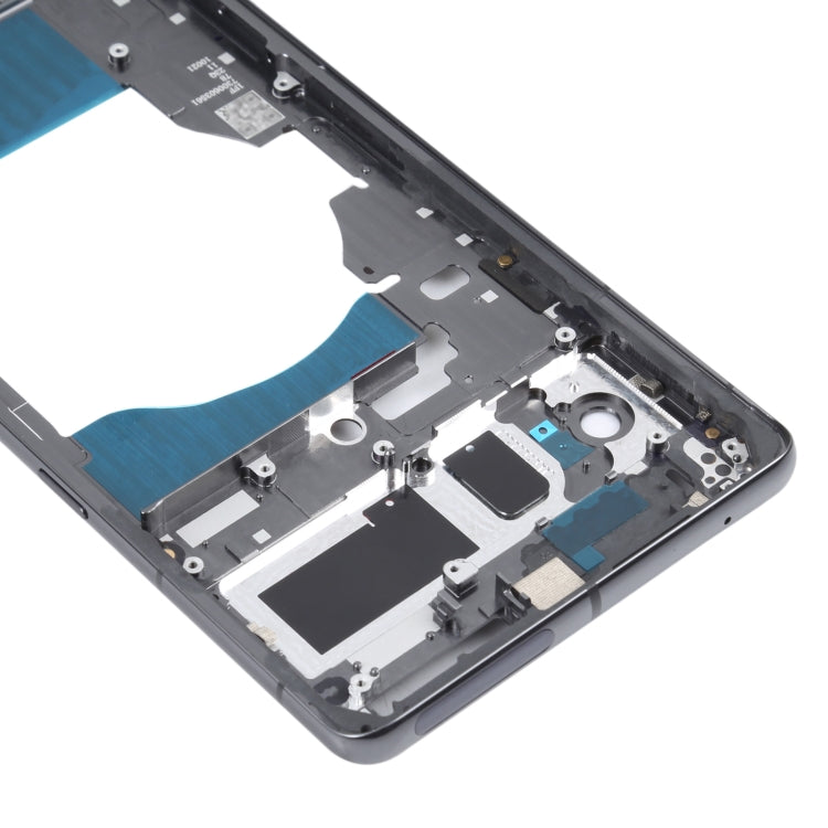For Google Pixel 7 Front Housing LCD Frame Bezel Plate(Black)