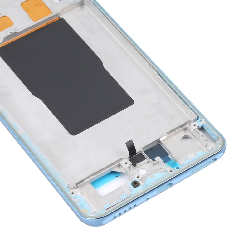 For Xiaomi Redmi K50 Ultra / 12T / 12T Pro Original Front Housing LCD Frame Bezel Plate(Blue)