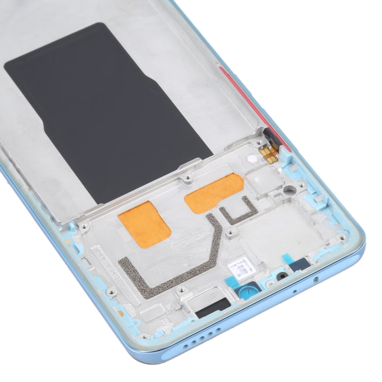 For Xiaomi Redmi K50 Ultra / 12T / 12T Pro Original Front Housing LCD Frame Bezel Plate(Blue)