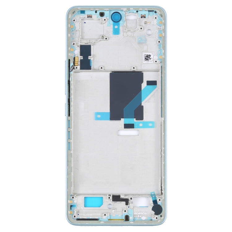 For Xiaomi 12 Lite Original Front Housing LCD Frame Bezel Plate (Blue)