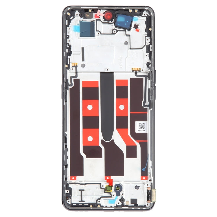 Original LCD Screen For OPPO Reno8 T 5G Digitizer Full Assembly with Frame (Black)