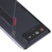 Glass Battery Back Cover for Asus ROG Phone 6 AI2201-C AI2201-F(Black)