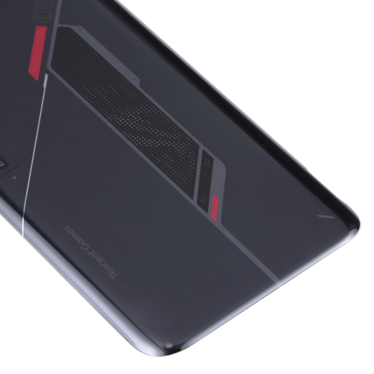 Glass Battery Back Cover for Asus ROG Phone 6 AI2201-C AI2201-F(Black)