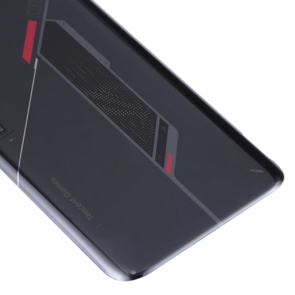 Glass Battery Back Cover for Asus ROG Phone 6 AI2201-C AI2201-F(Black)