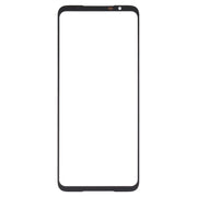 For Asus ROG Phone 6 Pro Front Screen Outer Glass Lens with OCA Optically Clear Adhesive (Black)