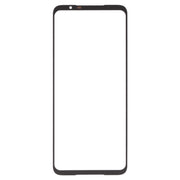 For Asus ROG Phone 6 Pro Front Screen Outer Glass Lens with OCA Optically Clear Adhesive (Black)