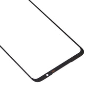 For Asus ROG Phone 5 Pro ZS673KS Front Screen Outer Glass Lens with OCA Optically Clear Adhesive (Black)