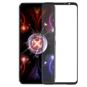 For Asus ROG Phone 5S / 5S Pro ZS676KS Front Screen Outer Glass Lens with OCA Optically Clear Adhesive (Black)