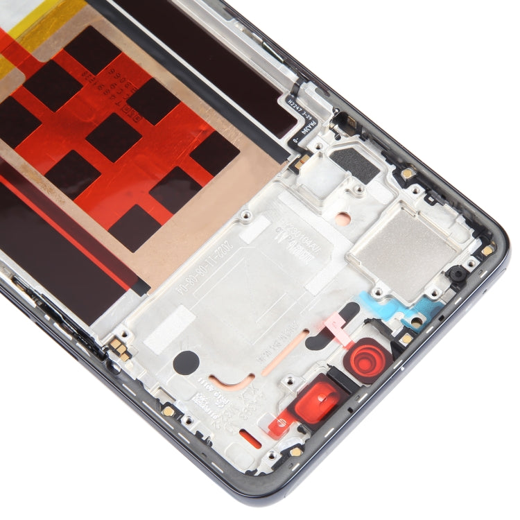 Original LCD Screen For OPPO Reno9 Digitizer Full Assembly with Frame (Black)