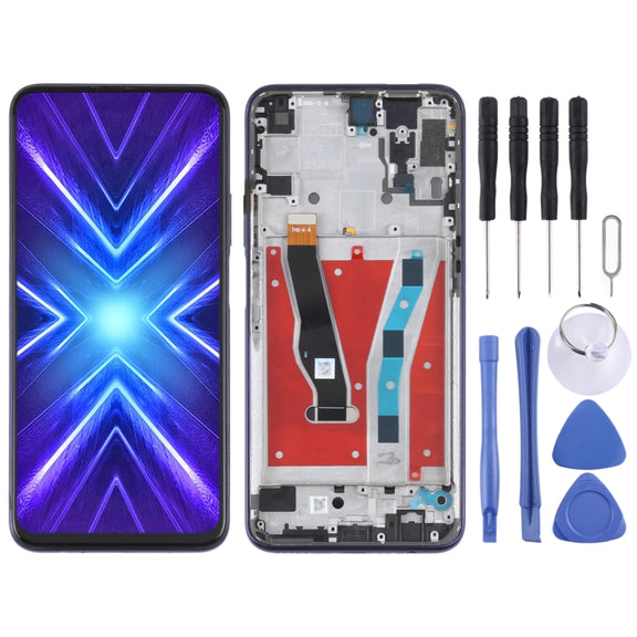 Original LCD Screen For Honor 9X / 9X Pro / Huawei Y9s Digitizer Full Assembly with Frame (Purple)