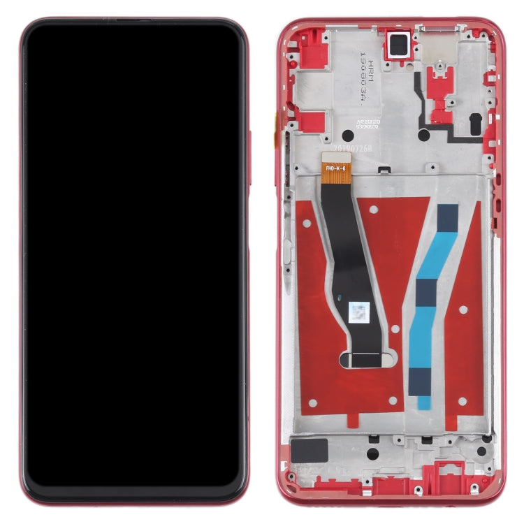 Original LCD Screen For Honor 9X / 9X Pro / Huawei Y9s Digitizer Full Assembly with Frame (Red)