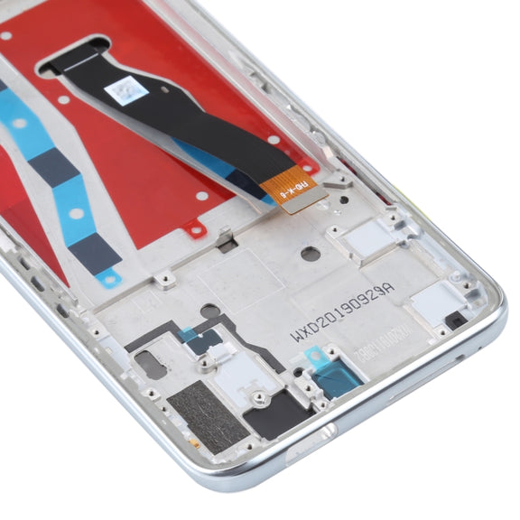Original LCD Screen For Honor 9X / 9X Pro / Huawei Y9s Digitizer Full Assembly with Frame (Silver)