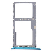 For Alcatel 3L 2020 Original SIM Card Tray + Micro SD Card Tray (Green)