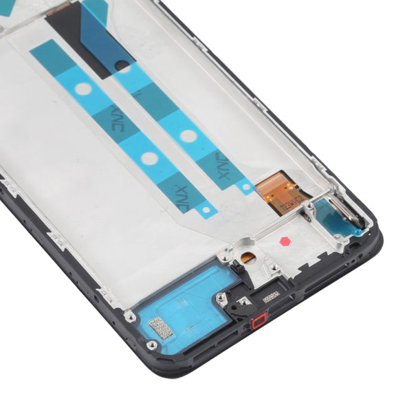 Original AMOLED LCD Screen For Xiaomi Redmi Note 11 Pro 4G / Redmi Note 11E Pro 5G / Poco X4 Pro 5G / Redmi Note 11 Pro+ 5G India Digitizer Full Assembly with Frame