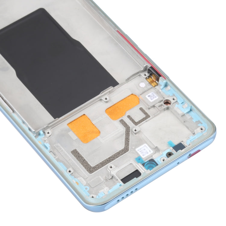 Original AMOLED LCD Screen For Xiaomi Redmi K50 Ultra / 12T / 12T Pro Digitizer Full Assembly with Frame (Blue)