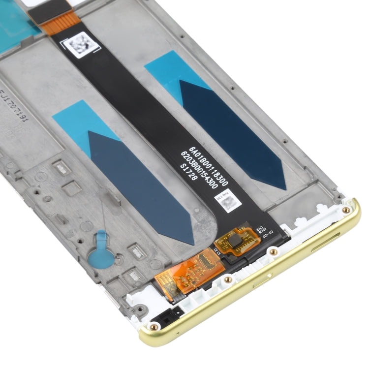 Original LCD Screen For Sony Xperia XA Ultra F3212 Digitizer Full Assembly with Frame(Gold)