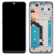 Original LCD Screen For Nokia 7.2 / 6.2 Digitizer Full Assembly with Frame(Silver)